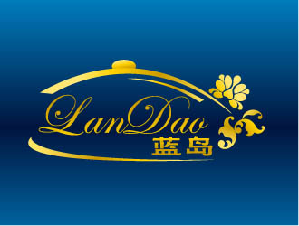 曉熹的藍(lán)島咖啡logo設(shè)計