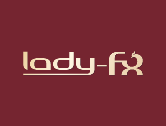 周金進的lady-fx皮具箱包logologo設(shè)計