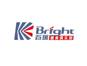 周國強(qiáng)的百瑞 Bright 健身俱樂部logo設(shè)計(jì)