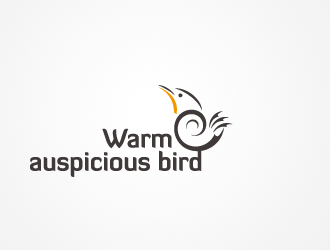 孫紅印的暖祥鳥（Warm auspicious bird，通過這些字母給縮寫一下，）品牌商標設計公司完成公司logo設計