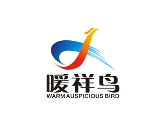 楊福的暖祥鳥（Warm auspicious bird，通過這些字母給縮寫一下，）品牌商標設計公司完成公司logo設計