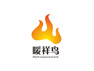 AR科技核心～雪狐設計的暖祥鳥（Warm auspicious bird，通過這些字母給縮寫一下，）品牌商標設計公司完成公司logo設計