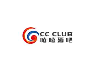 周金進的嘻嘻酒吧，，，英文用CC CLUBlogo設計