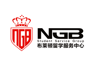 譚家強的布萊頓留學服務(wù)中心 NGB Student Service Grouplogo設(shè)計