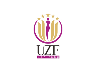 周國強(qiáng)的UZF瘦身美容院連鎖店logo設(shè)計