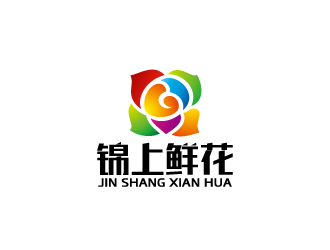 周金進(jìn)的錦上鮮花logo設(shè)計