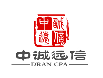 曾萬勇的DRAN會計師事務所logo設(shè)計