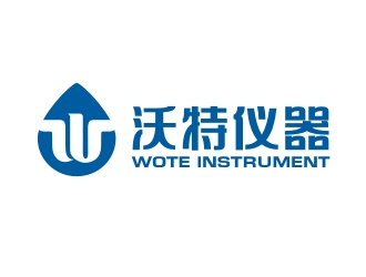 曾翼的沃特儀器（昆山）有限公司logo對稱logo設(shè)計(jì)