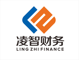唐國強(qiáng)的凌智財務(wù)logo設(shè)計