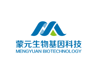 黃安悅的內(nèi)蒙古蒙元生物基因科技有限公司logo設計