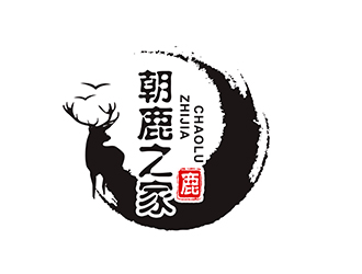 潘樂的朝鹿之家小學生課外學習logo設(shè)計logo設(shè)計