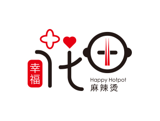 孫金澤的幸?；ㄌ锫槔睜C （Happy Hotpot）logo設(shè)計(jì)