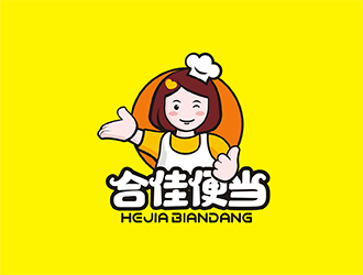 梁俊的合佳便當logo設(shè)計