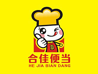 勞志飛的合佳便當logo設(shè)計