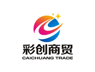 曾翼的淄博彩創(chuàng)商貿(mào)有限公司logo設計