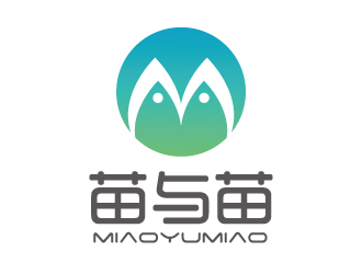 張俊的苗與苗生鮮logo設計
