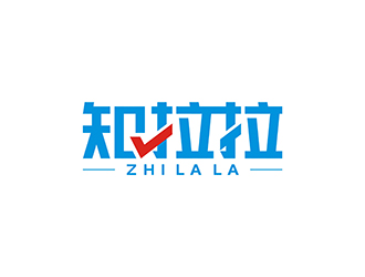 丁小鈺的知拉拉互聯(lián)網(wǎng)字體設計logo設計