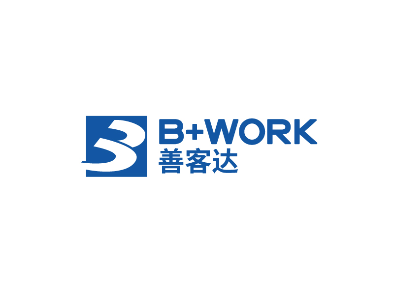 張俊的B+WORK  善客達logo設(shè)計