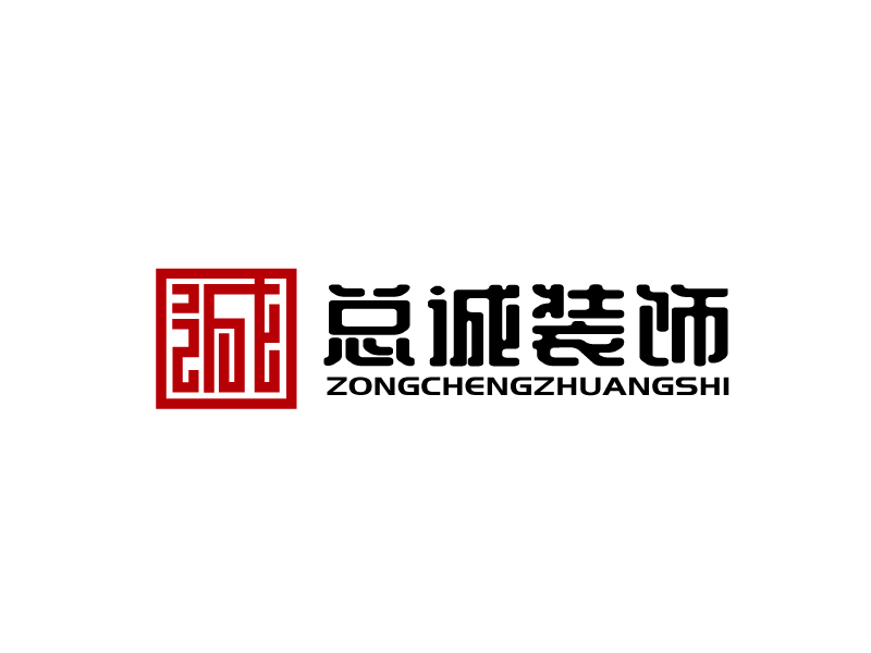 張俊的上?？傉\(chéng)裝飾材料有限公司logologo設(shè)計(jì)