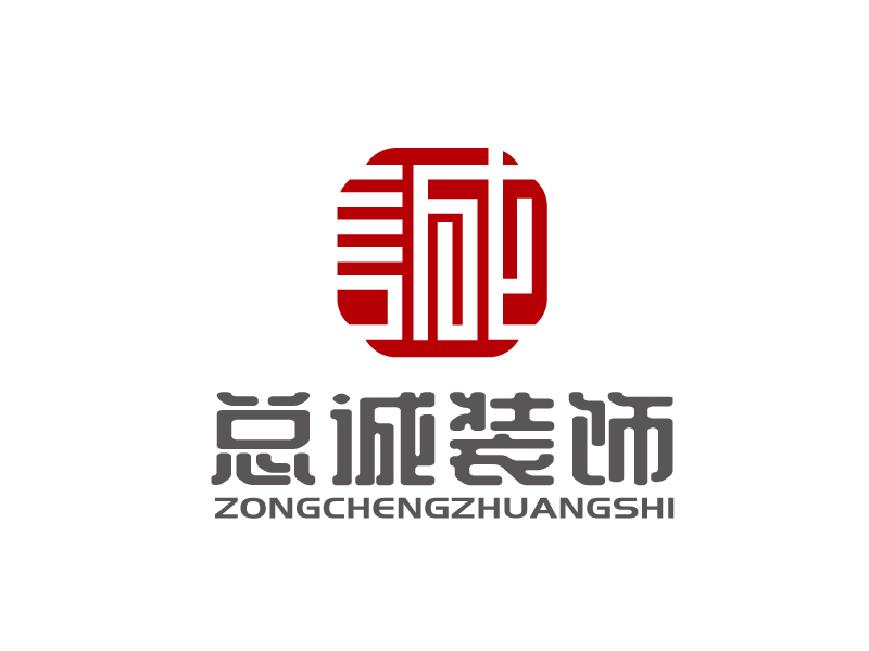 張俊的上?？傉\(chéng)裝飾材料有限公司logologo設(shè)計(jì)