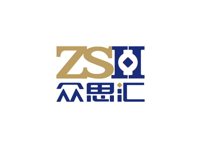 張俊的眾思匯財稅 zhongsihui consultinglogo設計