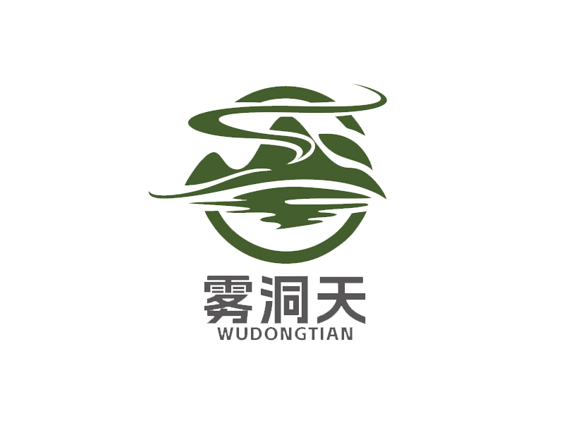 霧洞天logo設計