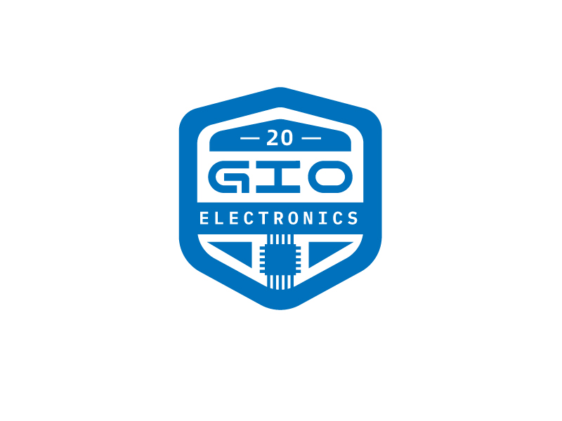 李寧的GIO ELECTRONICS （合肥吉奧電子科技有限公司）logo設(shè)計(jì)