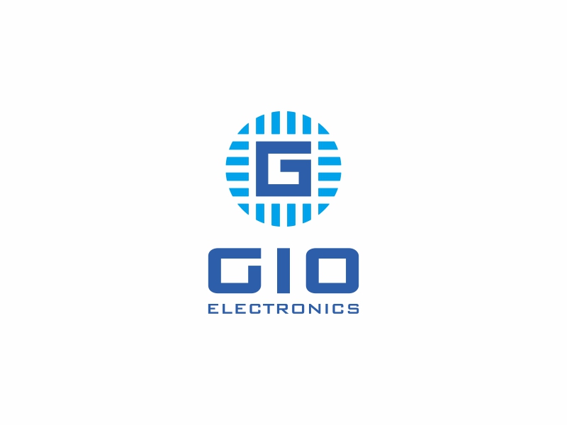 陳國偉的GIO ELECTRONICS （合肥吉奧電子科技有限公司）logo設(shè)計(jì)