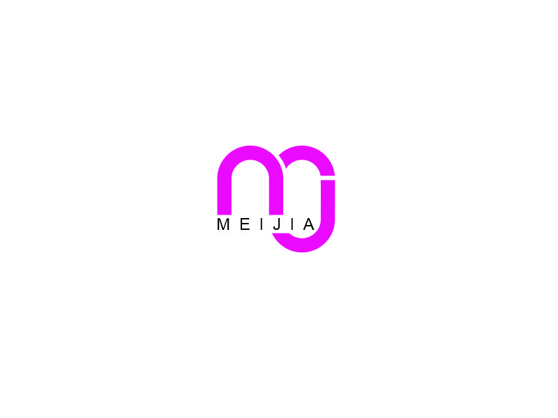 向紅的MEIJIAlogo設(shè)計(jì)