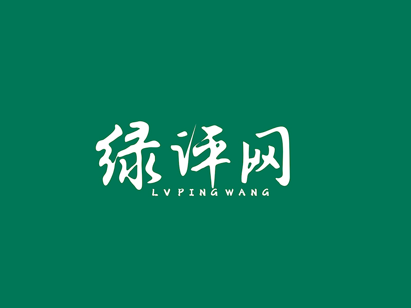 李杰的綠評網(wǎng)  字體設(shè)計(jì)logo設(shè)計(jì)