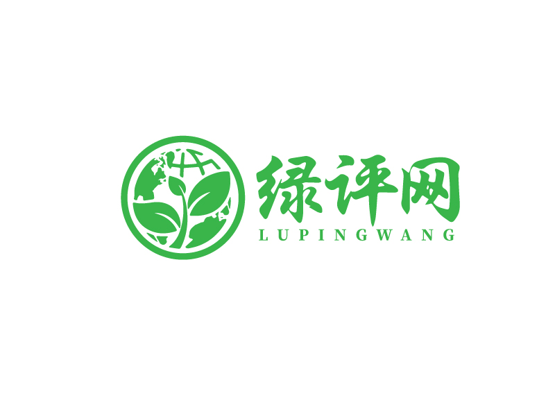 李寧的綠評網(wǎng)  字體設(shè)計(jì)logo設(shè)計(jì)