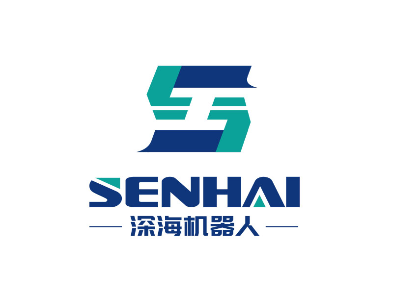 朱紅娟的深海機器人科技有限公司logo設計